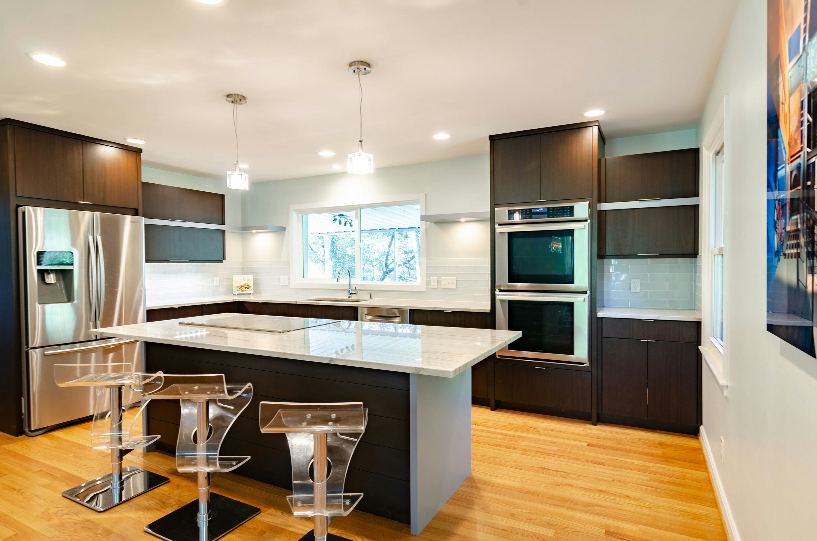 Completed kitchen remodeling